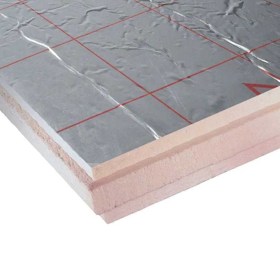 90mm PIR T&G Cavity Wall Sheet Part Fill - EcoTherm/Celotex/Unilin - 1200x450