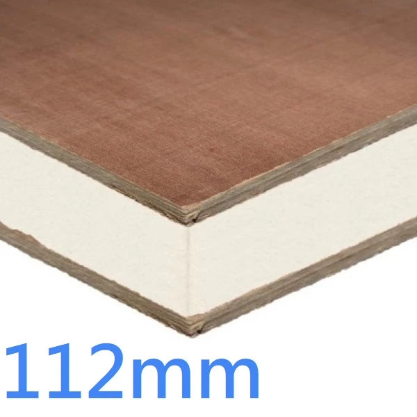 112mm Structural Insulated Sandwich Panel 8x4 SIPs PIR and Plywood