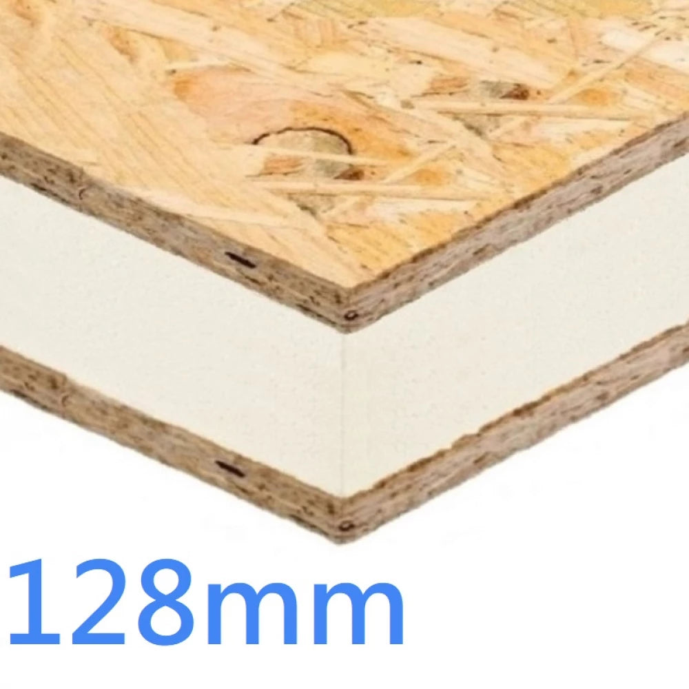 128mm PIR and OSB SIP Structural Insulated Sandwich Panel