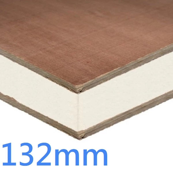 132mm Structural Insulated Sandwich Panel - SIPs PIR and Plywood