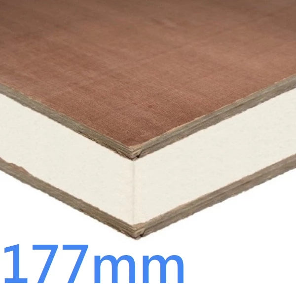 177mm Structural Insulated Sandwich Panel SIPs PIR and Plywood