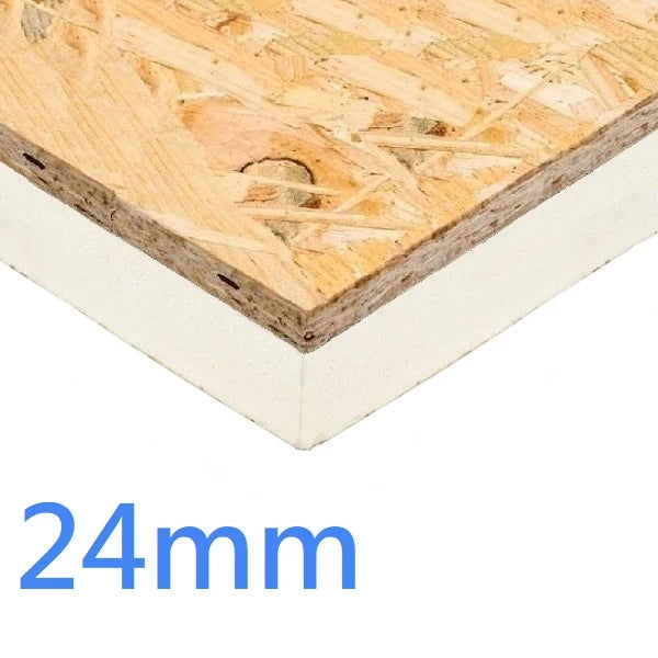24mm Plydeck PIR with OSB Flat Roof Insulation