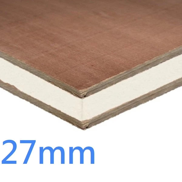 27mm Structural Insulated Sandwich Panel 8x4 SIPs PIR and Plywood