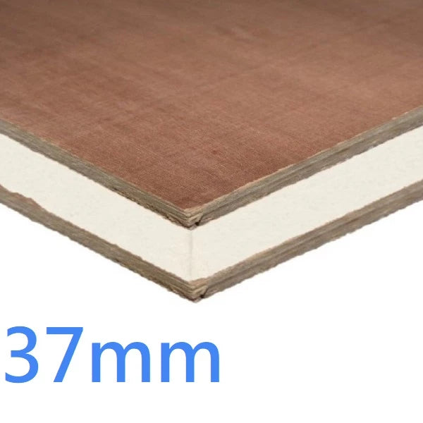 37mm Structural Insulated Sandwich Panel 8x4 SIPs PIR and Plywood