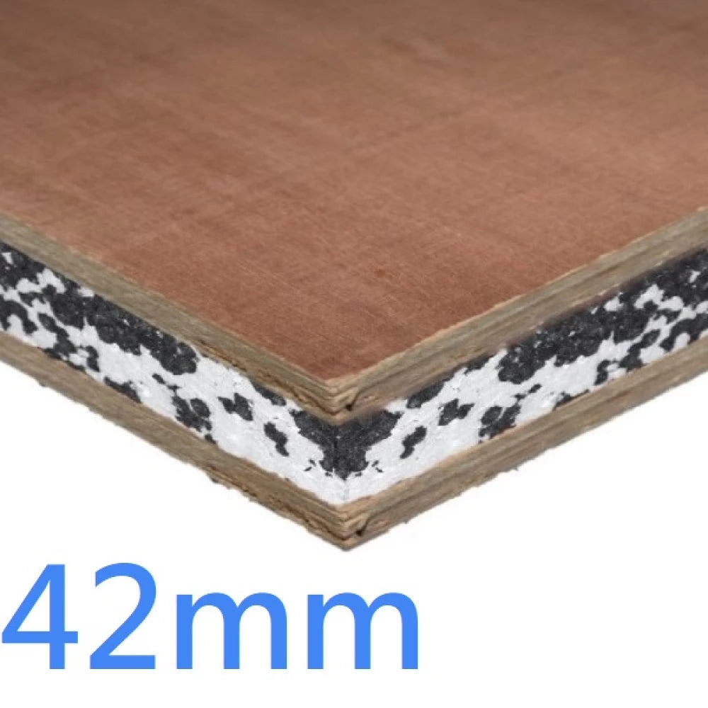 42mm SIPs Insulated Sandwich Panel (Plywood and Polystyrene)
