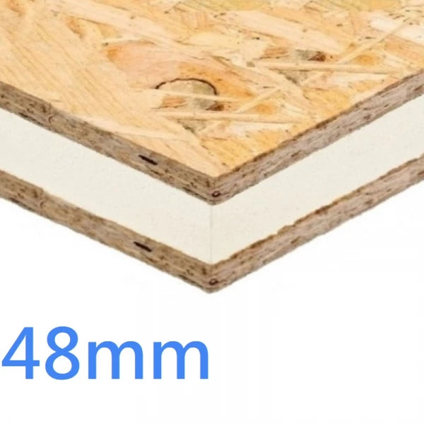 48mm SIP Structural Insulated Sandwich Panel - PIR and OSB