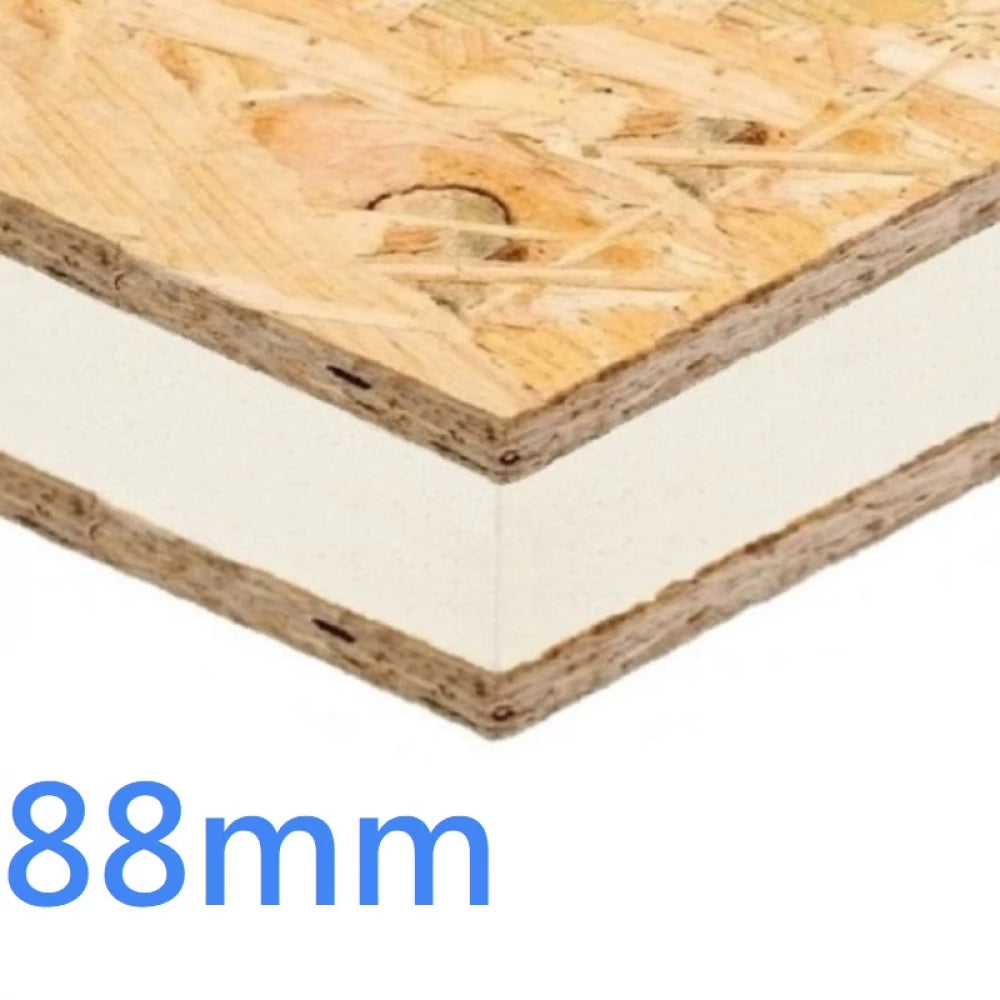 88mm PIR and OSB SIP Structural Insulated Sandwich Panel