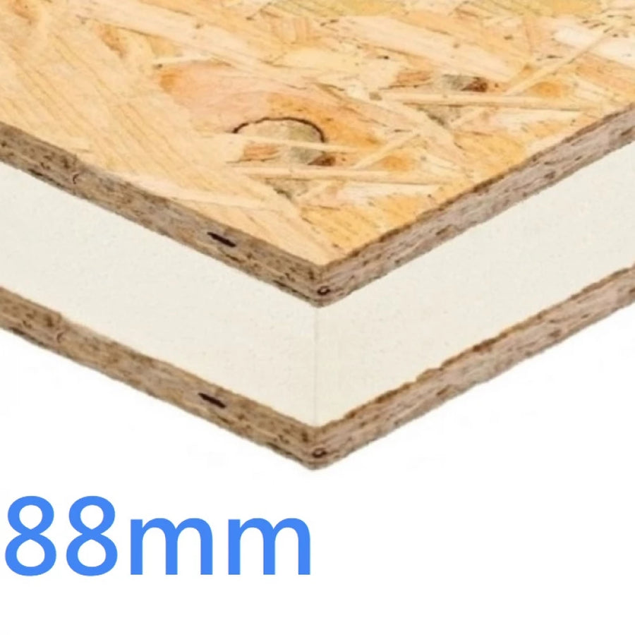 88mm PIR and OSB SIP Structural Insulated Sandwich Panel