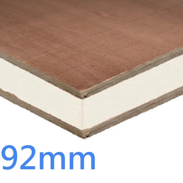 92mm Structural Insulated Panel 8x4 SIPs PIR and Plywood
