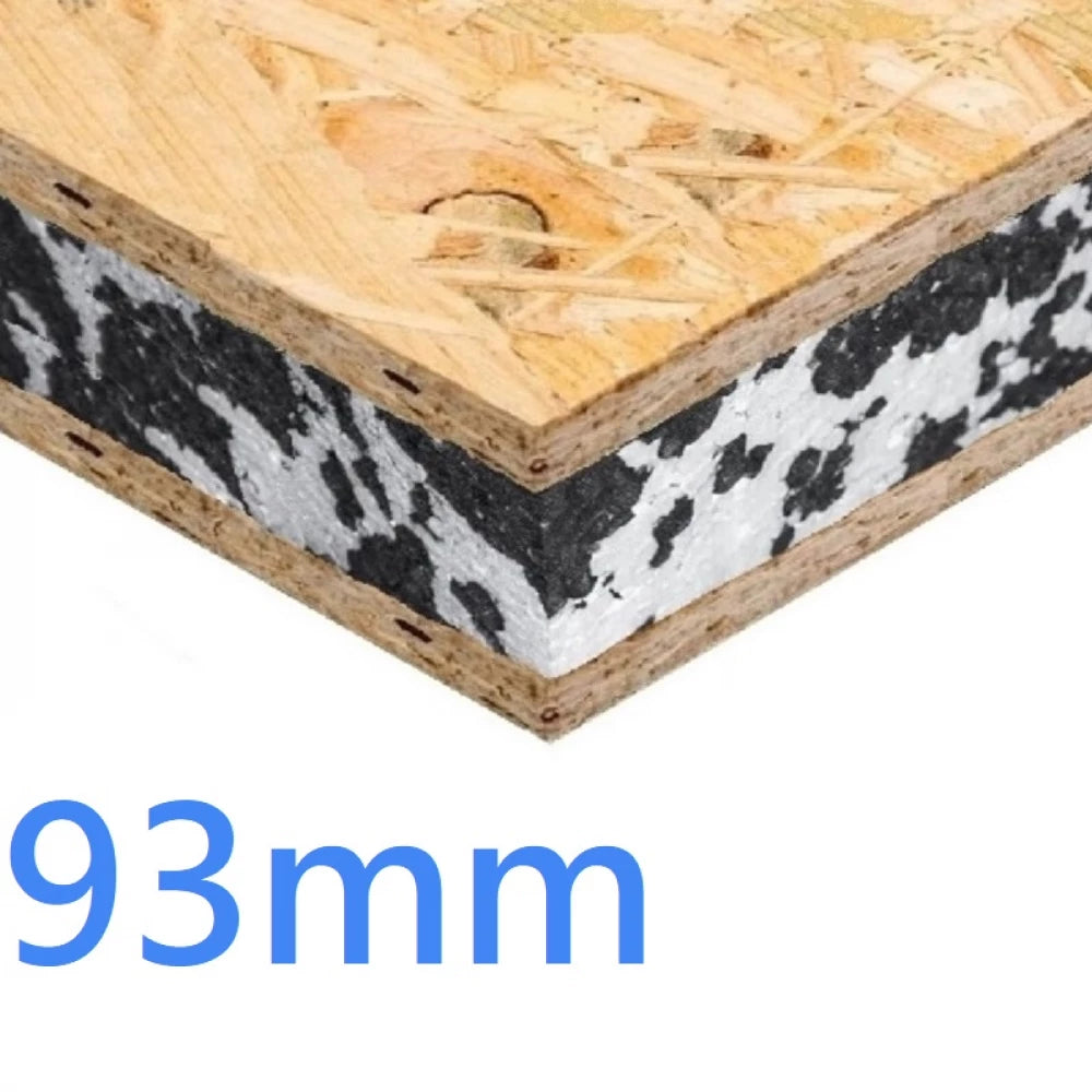 93mm Structural Insulated Sandwich Panel SIPs EPS and OSB