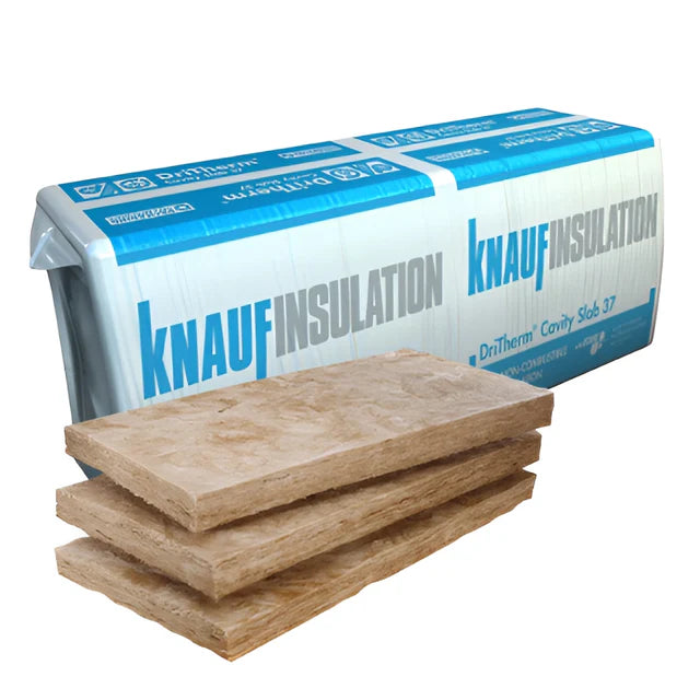 50mm Knauf Dritherm 37 Mineral Wool Cavity Wall Insulation - 262m² - 40 Packs (12 Slabs/Pack)
