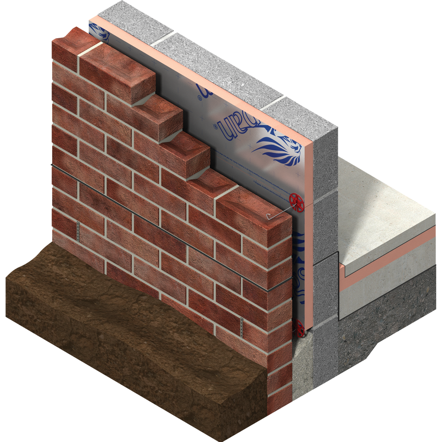 Kingspan Kooltherm K108 Cavity wall insulation 1.2m x 450 x 90mm (Pack of 4)