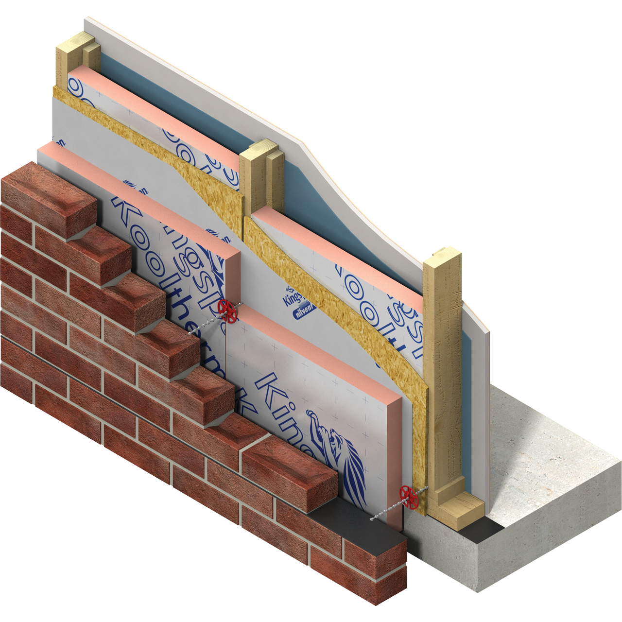 Kingspan Kooltherm K112 Framing Insulation Board (All Sizes) 1200mm x 2400mm