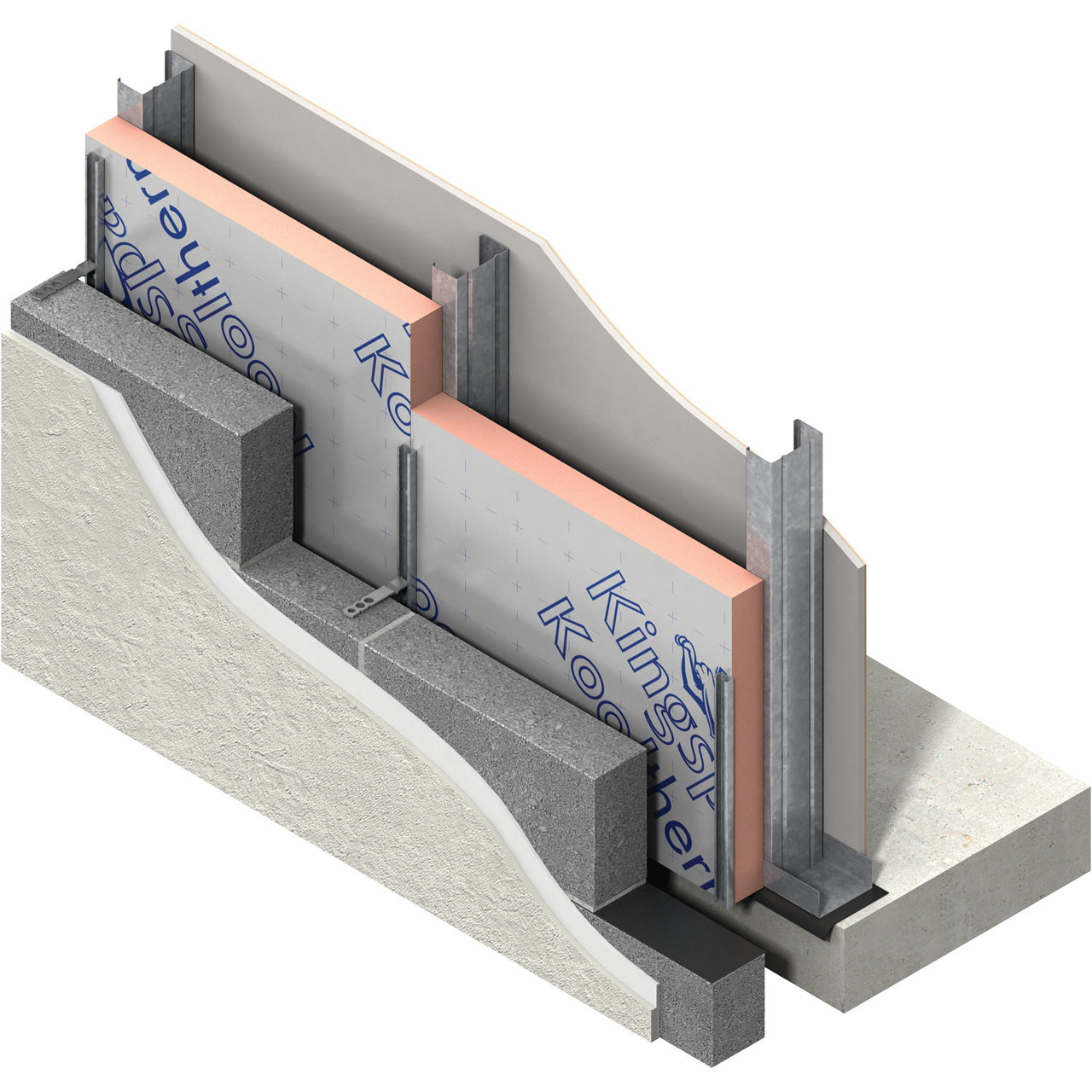 Kingspan Kooltherm K112 Insulation Framing Board 2400 X 1200 X 50mm (Pack of 6)