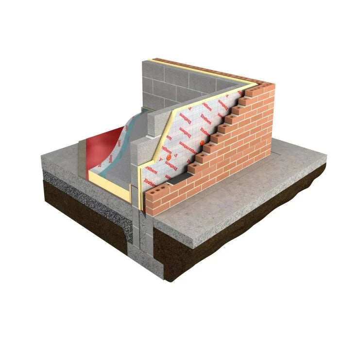 90mm PIR T&G Cavity Wall Sheet Part Fill - EcoTherm/Celotex/Unilin - 1200x450