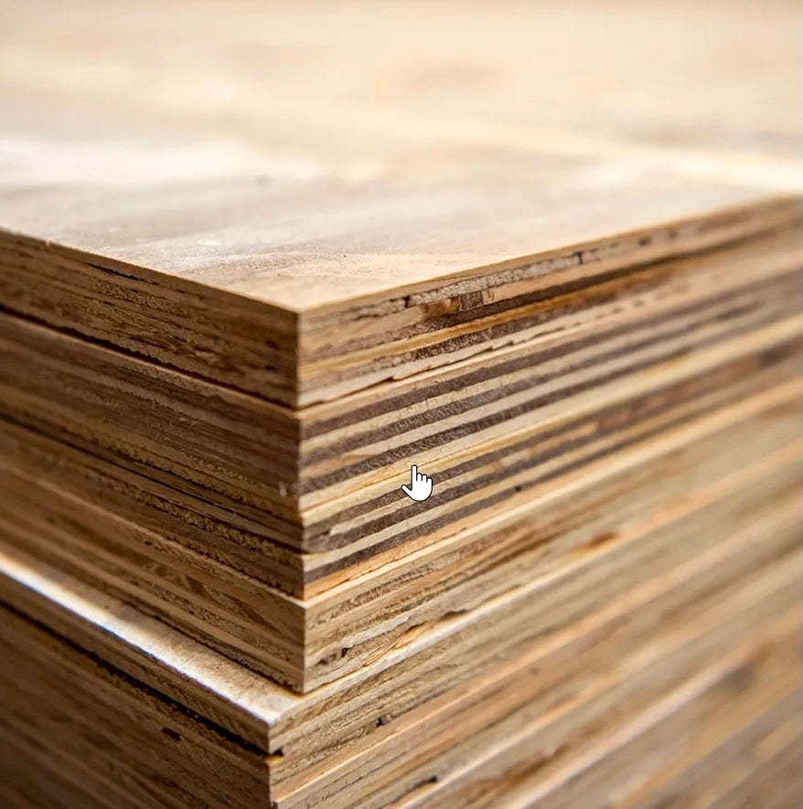 Softwood Shuttering Plywood 1220mm x 2440mm - 12mm/18mm