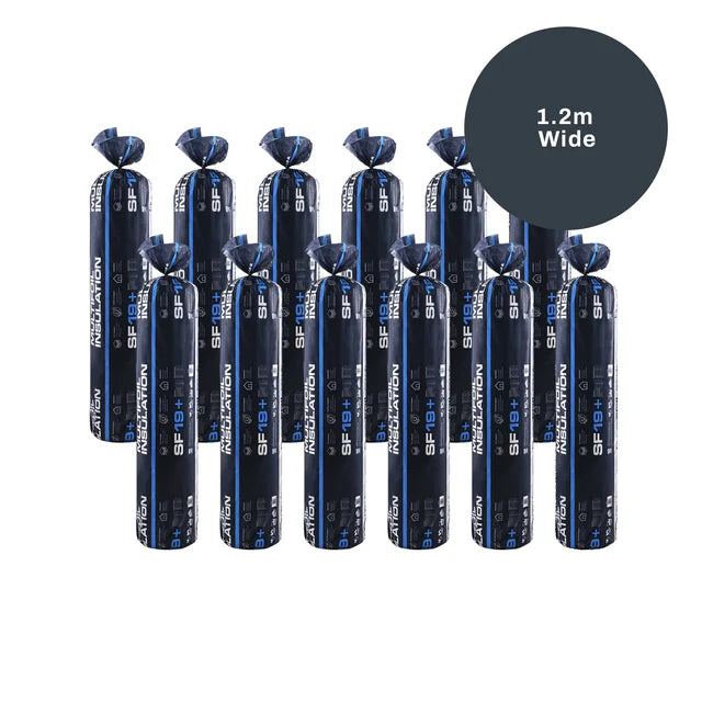 SuperFOIL SF19+ Multifoil Thermal Insulation - 1.2m x 10m - 144m² - 12 Packs