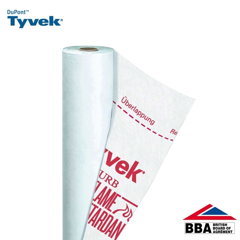 TYVEK FireCurb Housewrap Breather Membrane 50m x 1.5m Roll