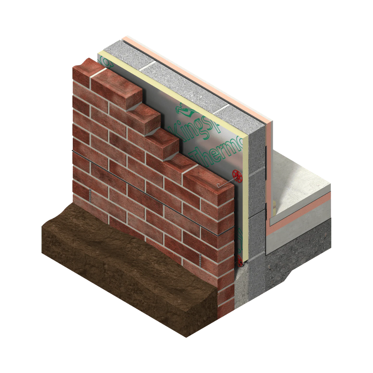 Kingspan Thermawall TW50 Cavity Wall Insulation Board 100mm