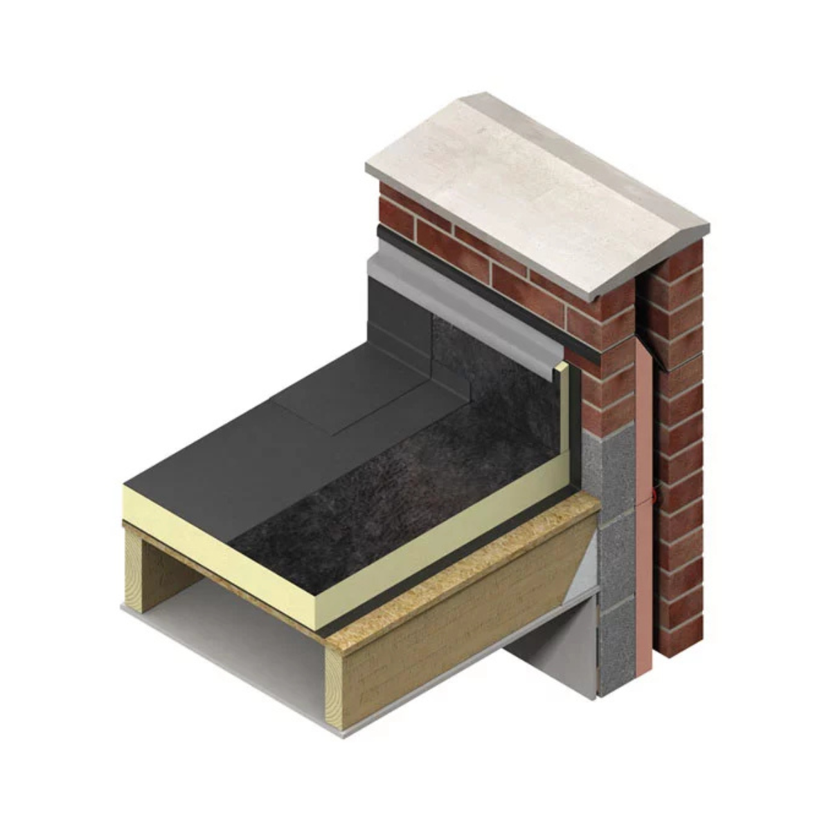 Kingspan Thermaroof TR24 Flat Roof Insulation Board 120mm