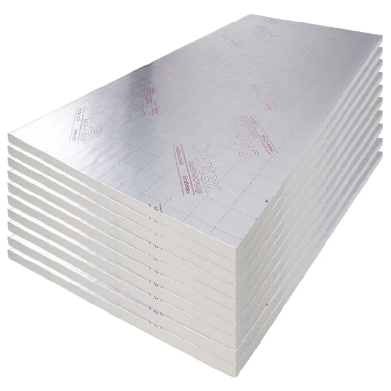 100mm Celotex GA4100 PIR Insulation 2400mm x 1200mm - 24 Boards