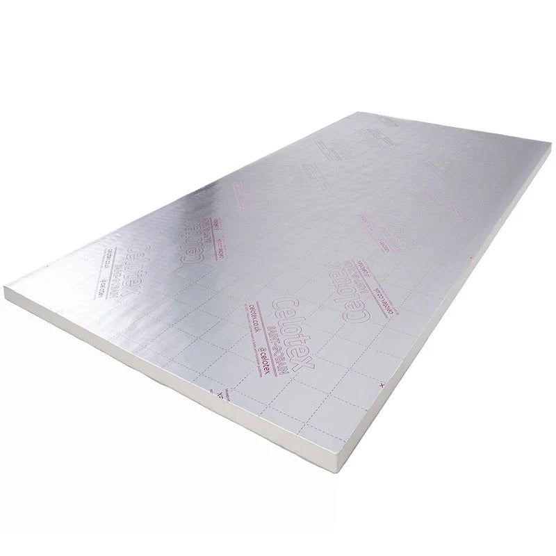 100mm Celotex GA4100 PIR Insulation 2400mm x 1200mm - 24 Boards