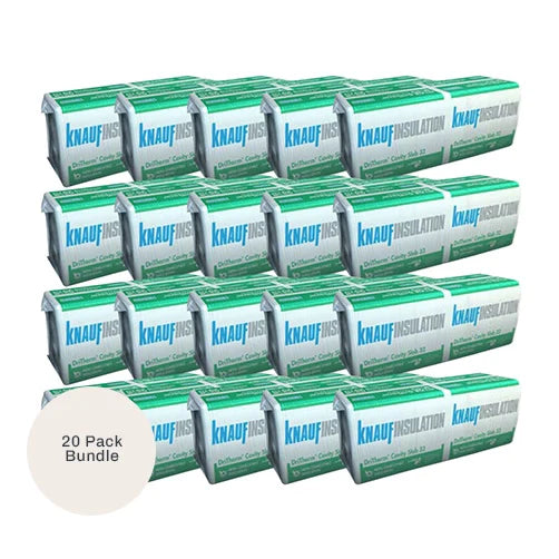 125mm Knauf Dritherm 32 Mineral Wool Cavity Wall Insulation - 43.6m² - 20 Packs (4 Slabs/Pack)