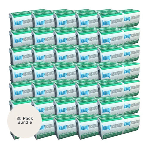 100mm Knauf Dritherm 32 Mineral Wool Cavity Wall Insulation - 114.8m² - 35 Packs (6 Slabs/Pack)
