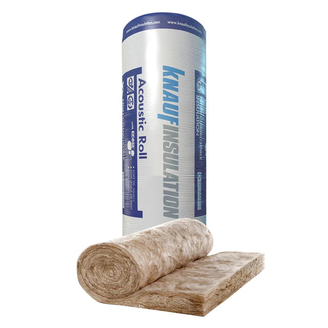 50mm Knauf Acoustic Insulation Roll APR - 388.8m² - 24 Packs (2 Rolls/Pack)