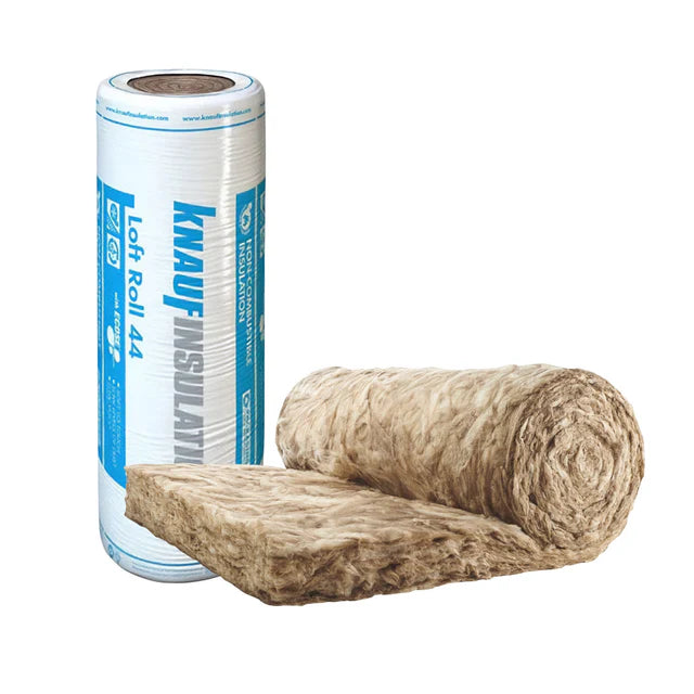150mm Knauf Loft Roll 44 Combi-Cut Insulation - 220.32m²