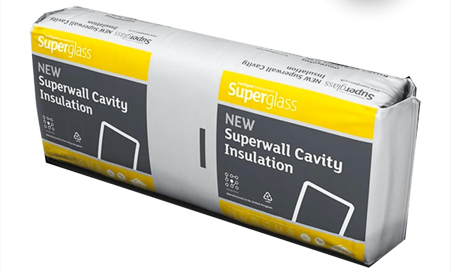 150mm Superglass Superwall 32 Cavity Wall Batt