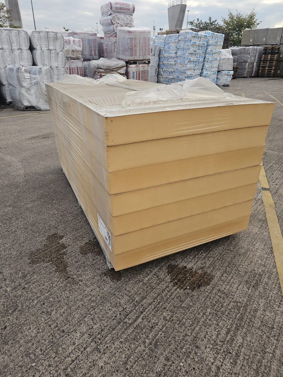 150mm PIR Insulation Board Clearance Non- Foil (2.88 m²)