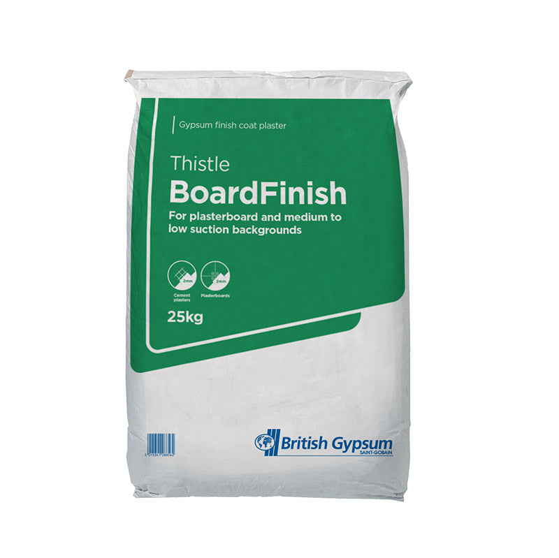 British Gypsum BG Thistle Board Finish Plaster - 25KG