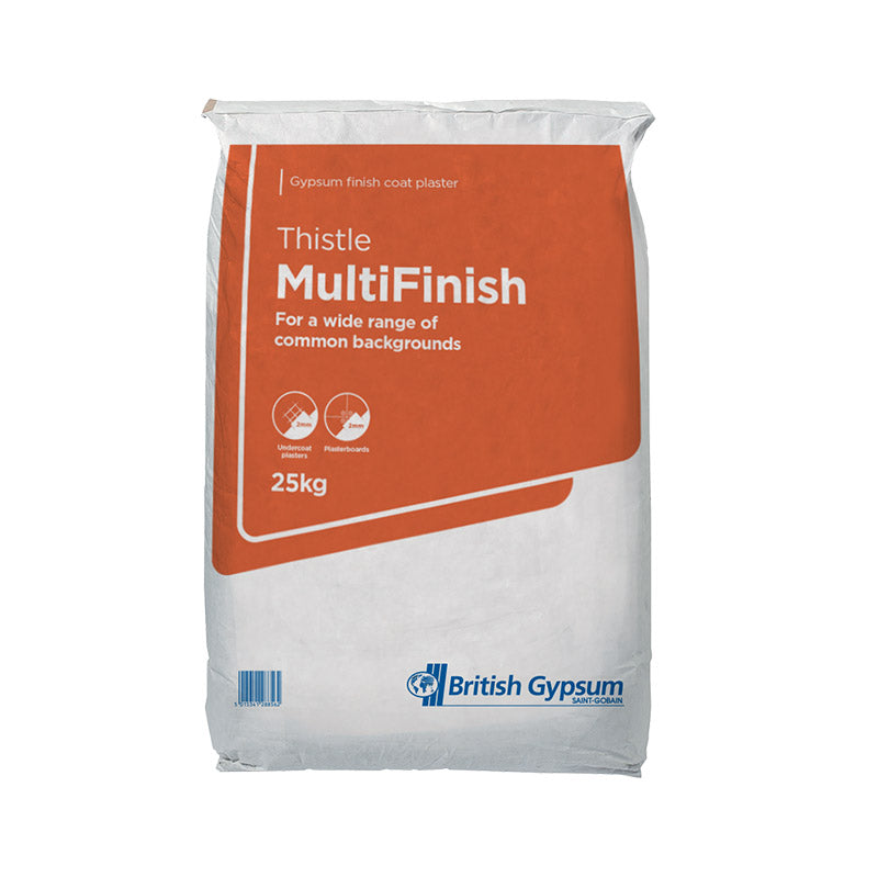 British Gypsum BG Thistle Multi-Finish Plaster - 25KG